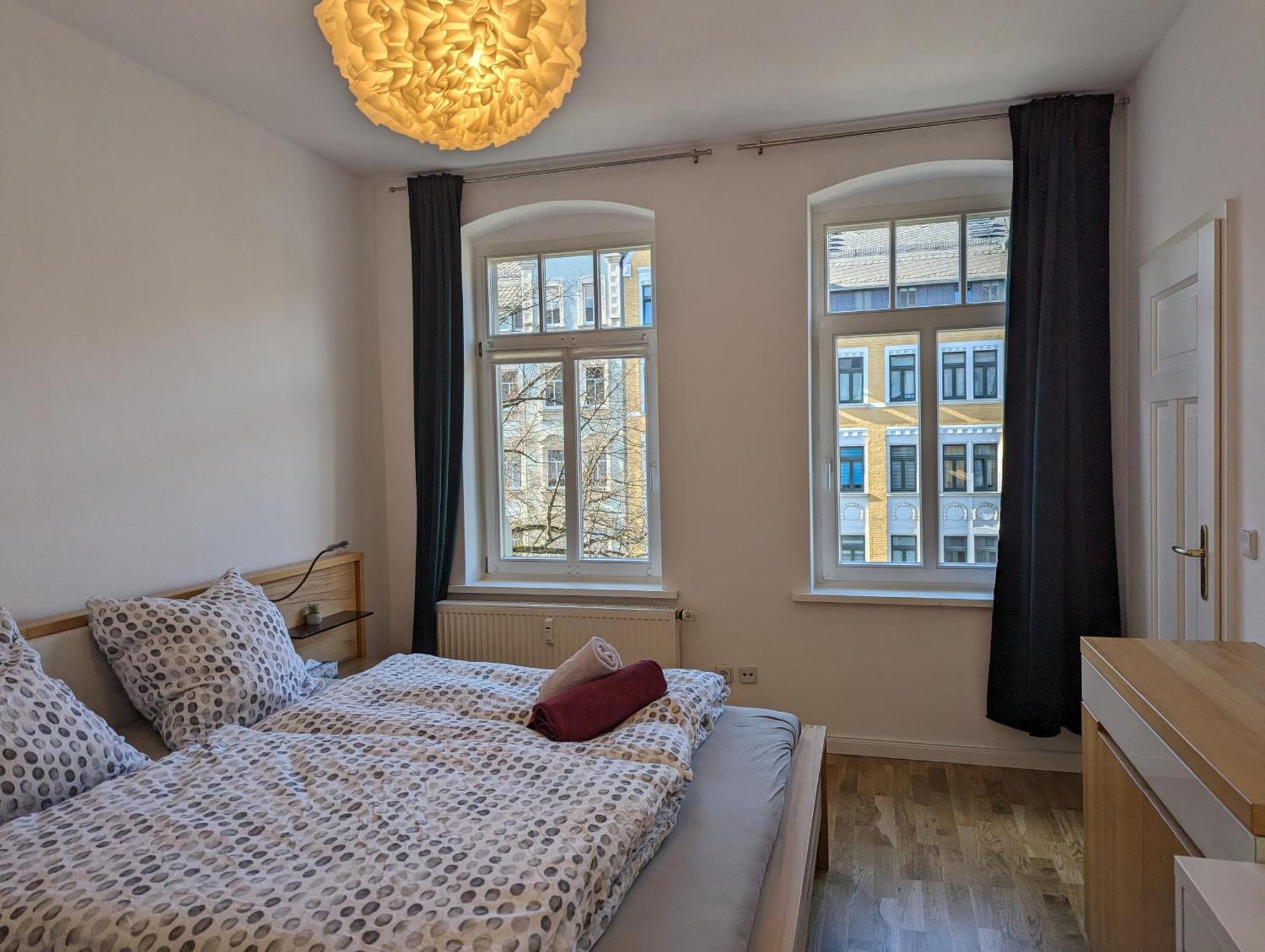 *****Saxonia De Luxe***** Neue & Hochwertige 50Qm² 2-Zimmer-Ferienwohnung In Chemnitz Mit Parkplatz & Wie Zuhause Wohlfuehlatmosphaere - My Feel@Home Apartment In Chemnitz Luaran gambar